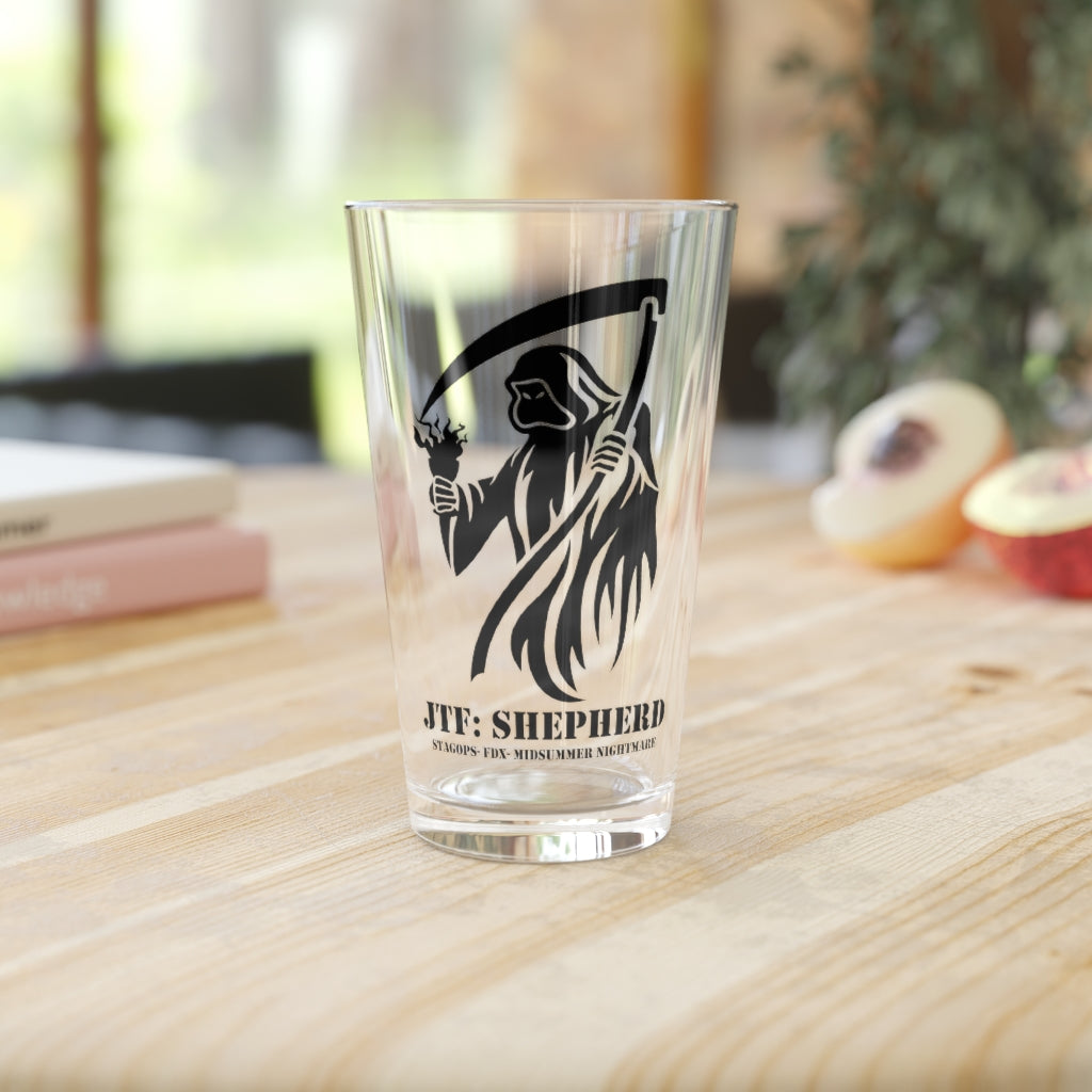 JTF: SHEPHERD Pint Glass, 16oz