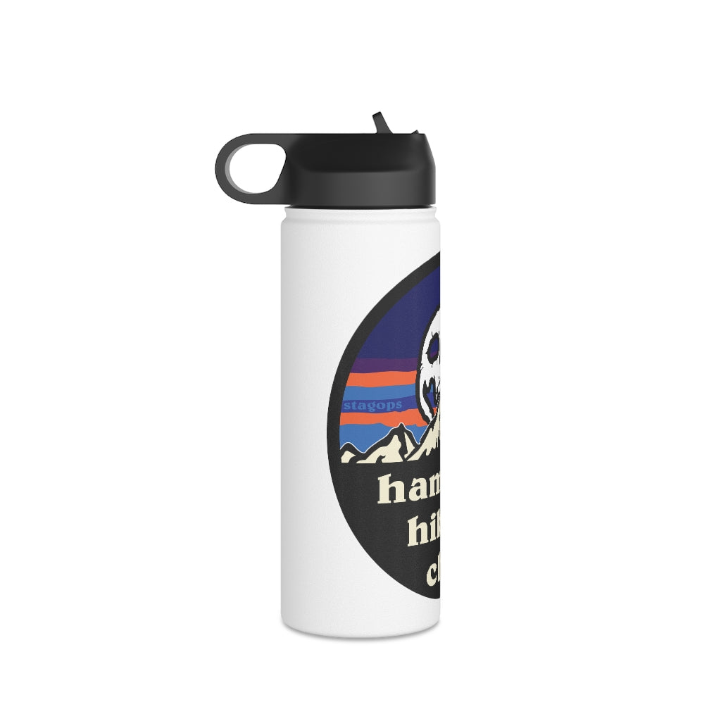 (Exclusive) Stainless Steel Water Bottle, (sports lid)- Hambatu hiking club