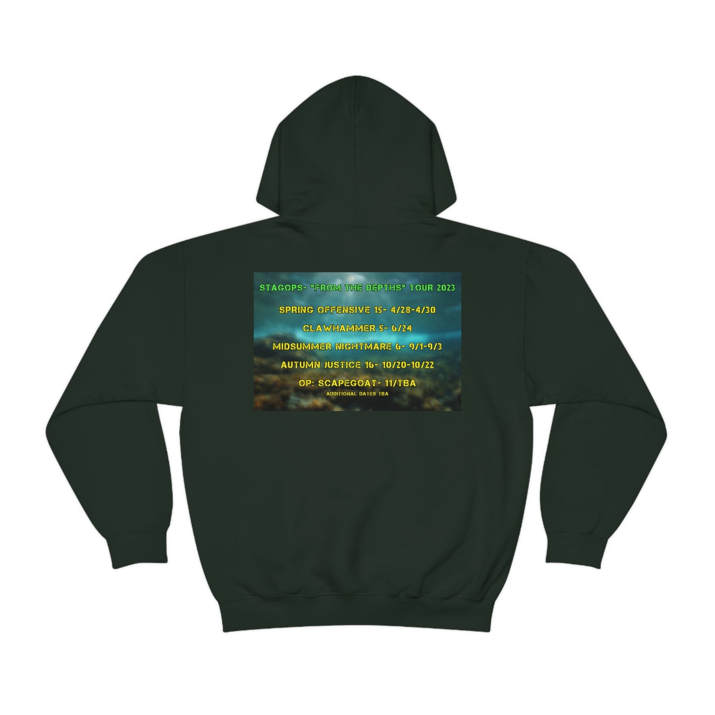 2023 FROM THE DEPTHS Tour hoodie