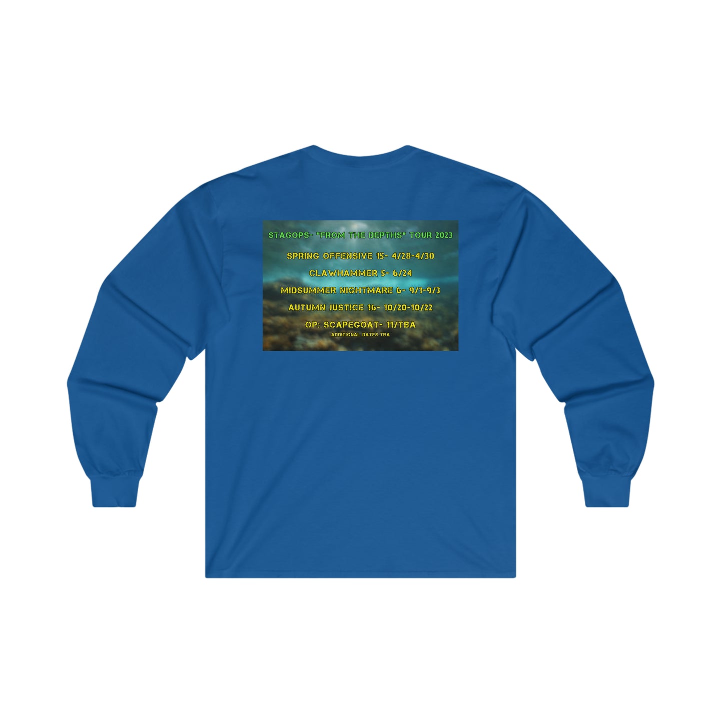 2023 From the Depths Tour (Double print) Ultra Cotton Long Sleeve Tee