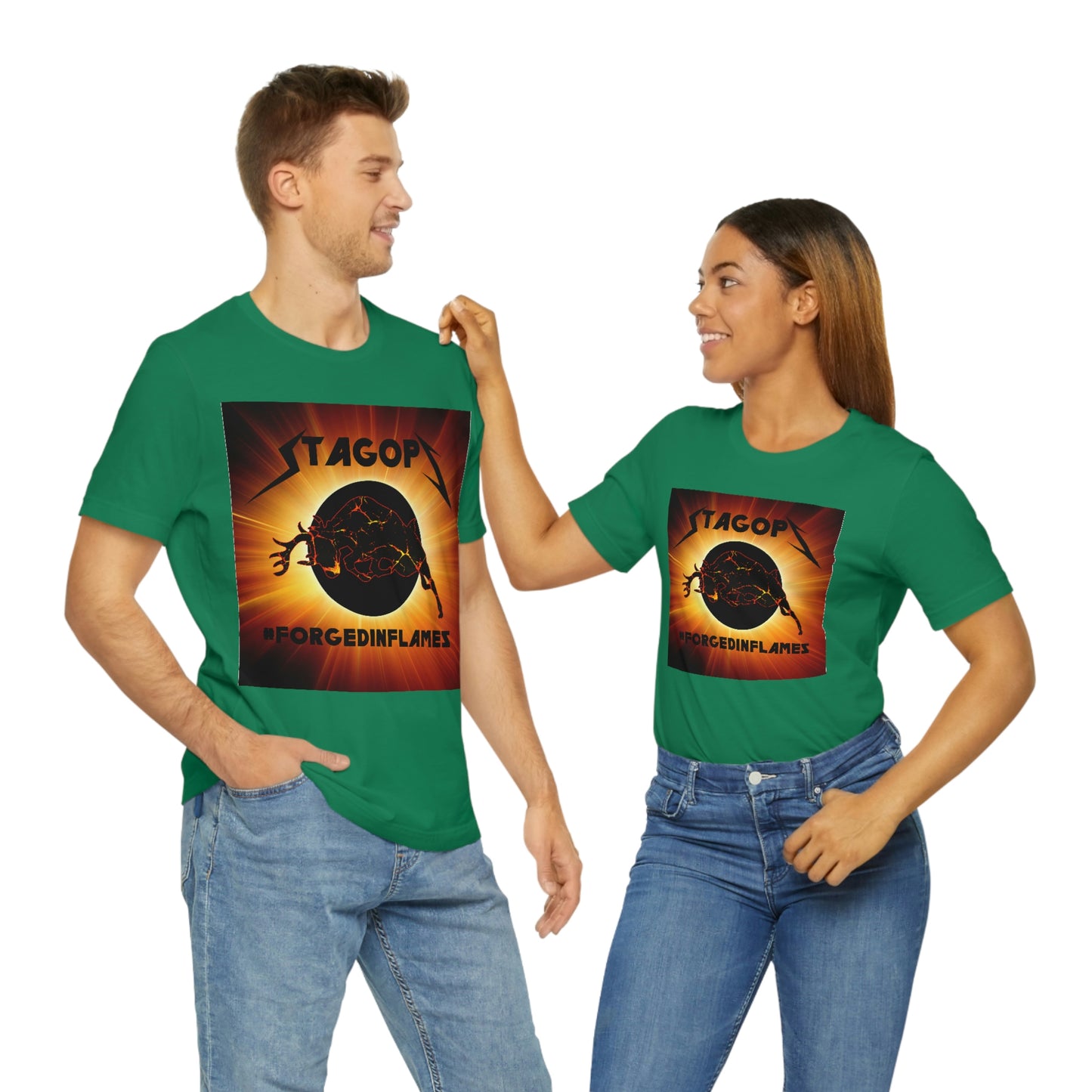 STAGOPS 2021 "Forged in Flames" double sided Tee