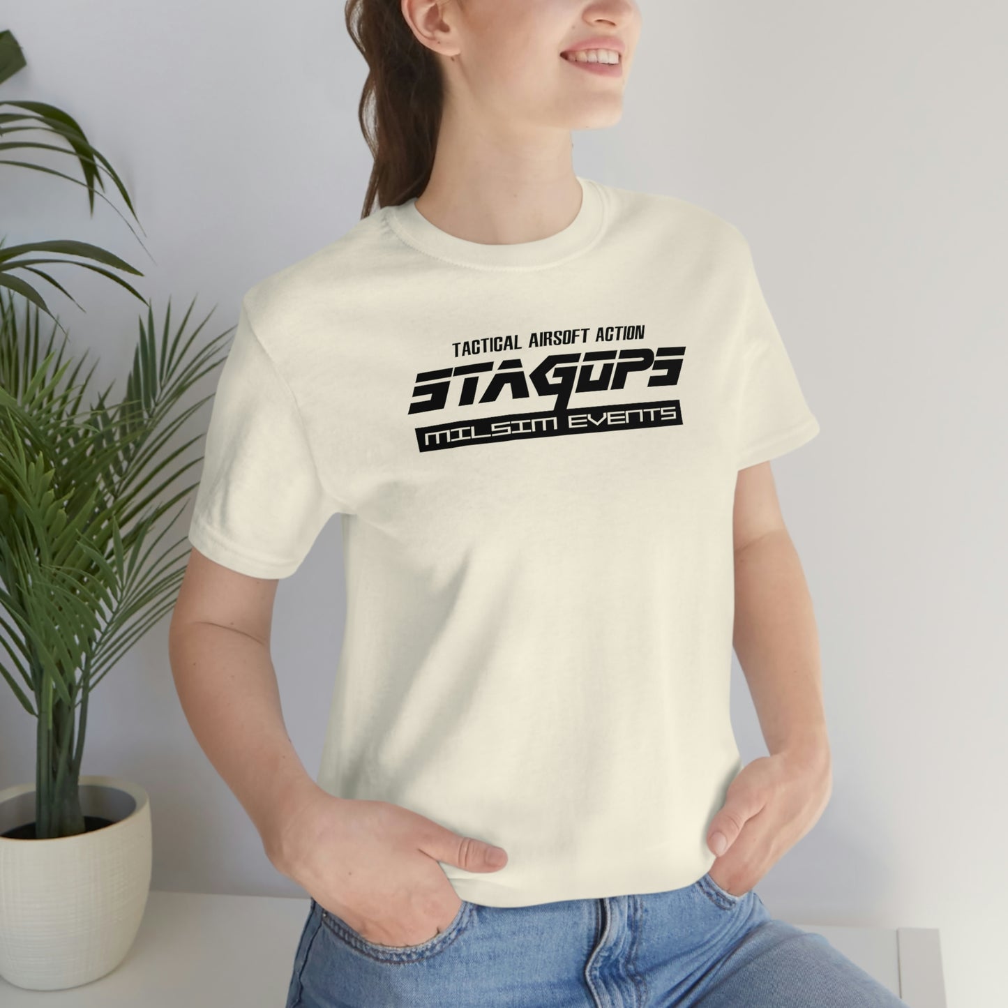 STAGOPS "MGS" vibe Tee- Black edition