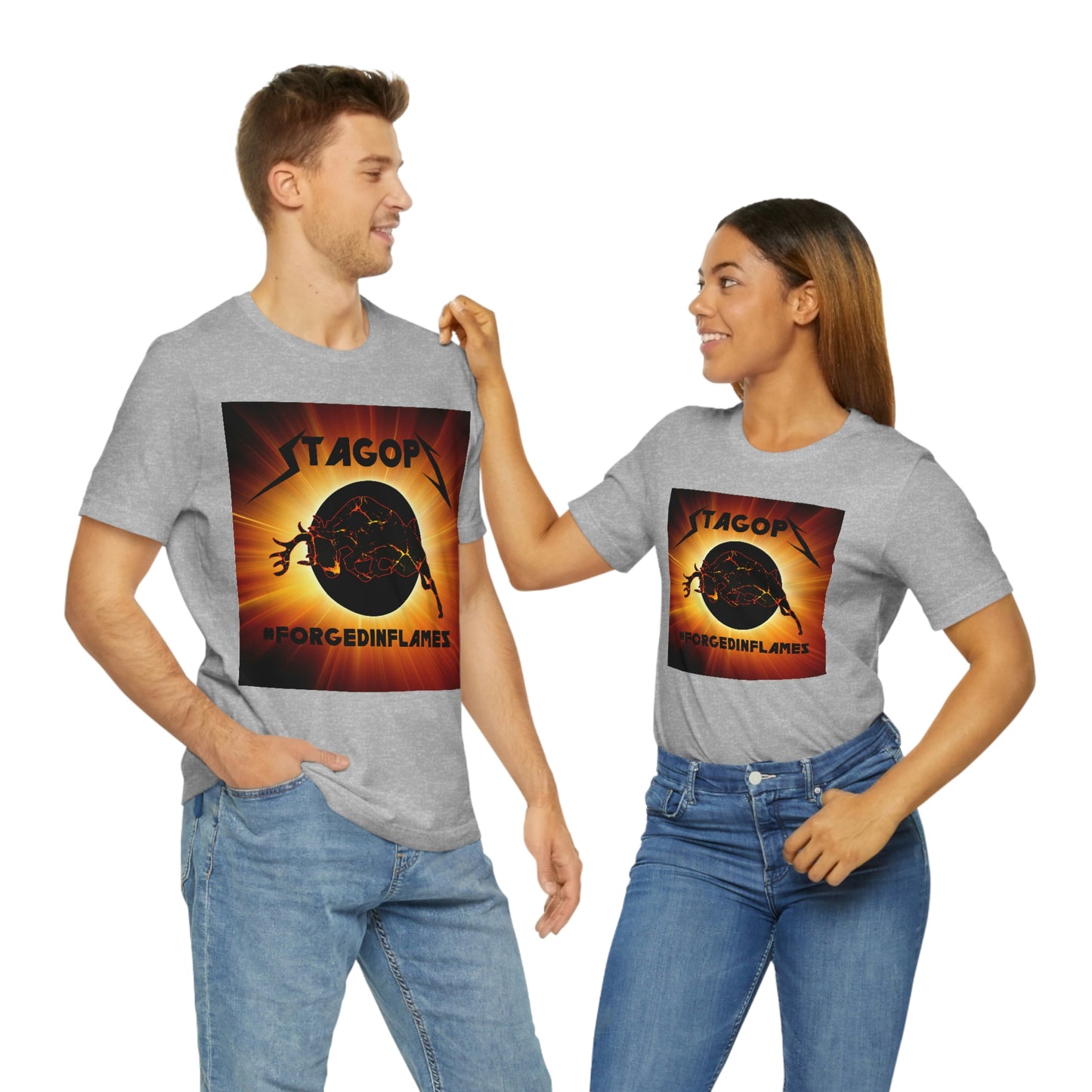 STAGOPS 2021 "Forged in Flames" double sided Tee