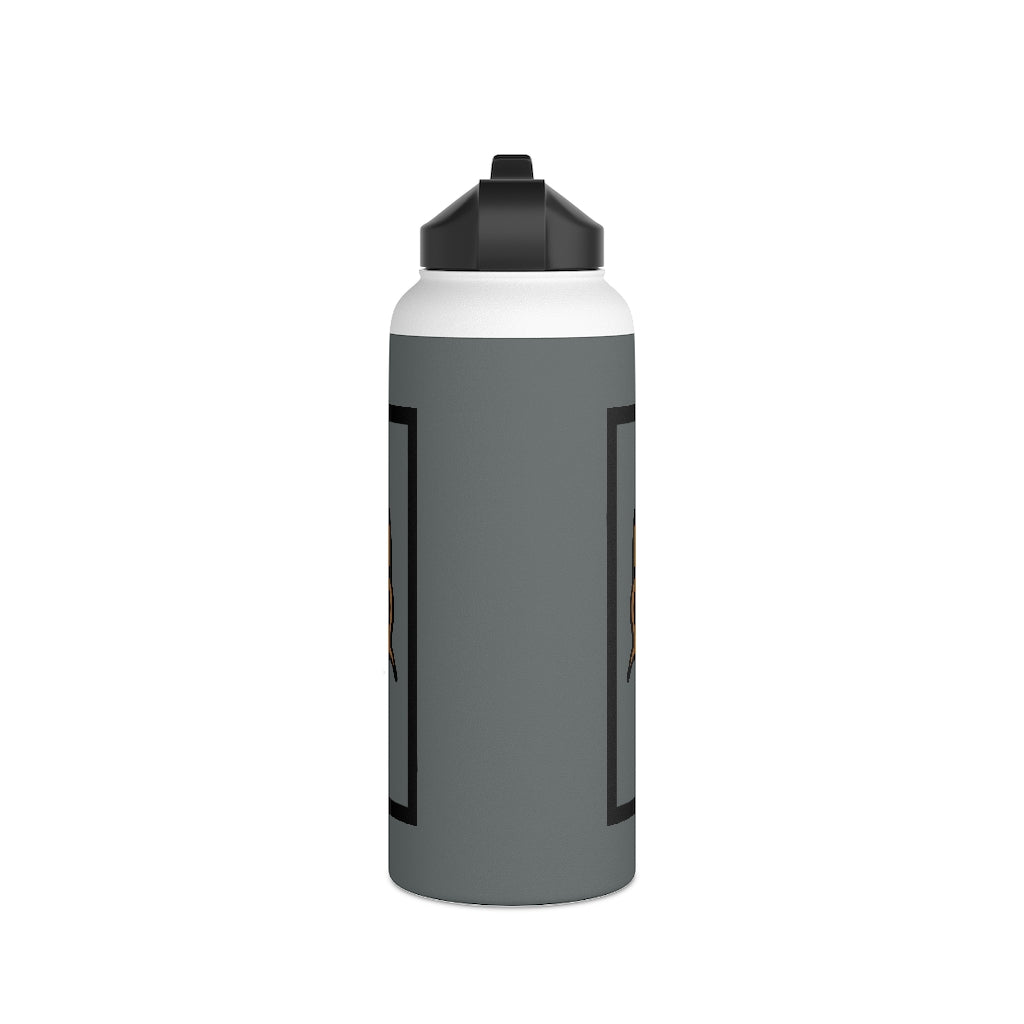 Stainless Steel Water Bottle, (sports lid)- STRATOPS