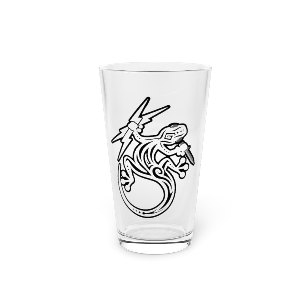 B&W AFO- SALAMANDER Pint Glass, 16oz