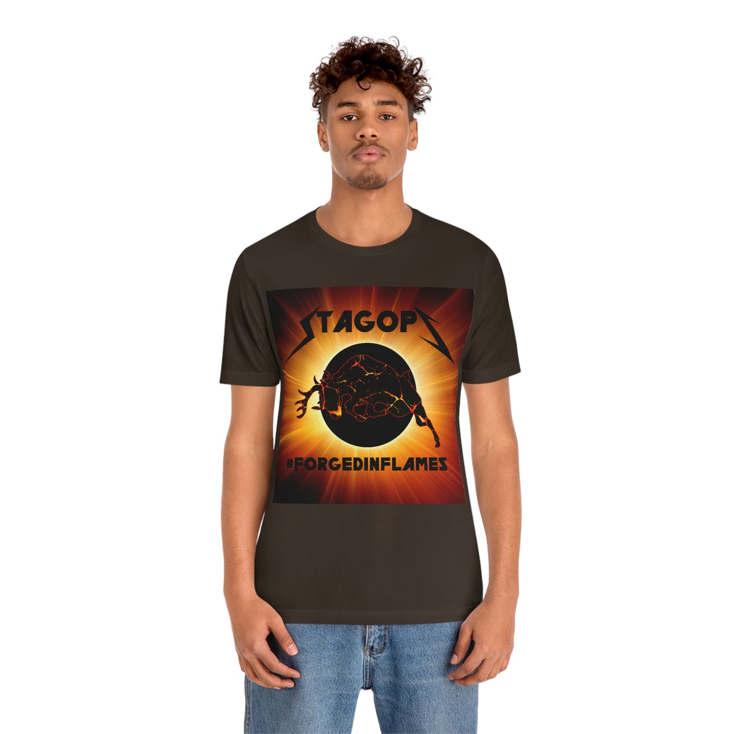 STAGOPS 2021 "Forged in Flames" double sided Tee