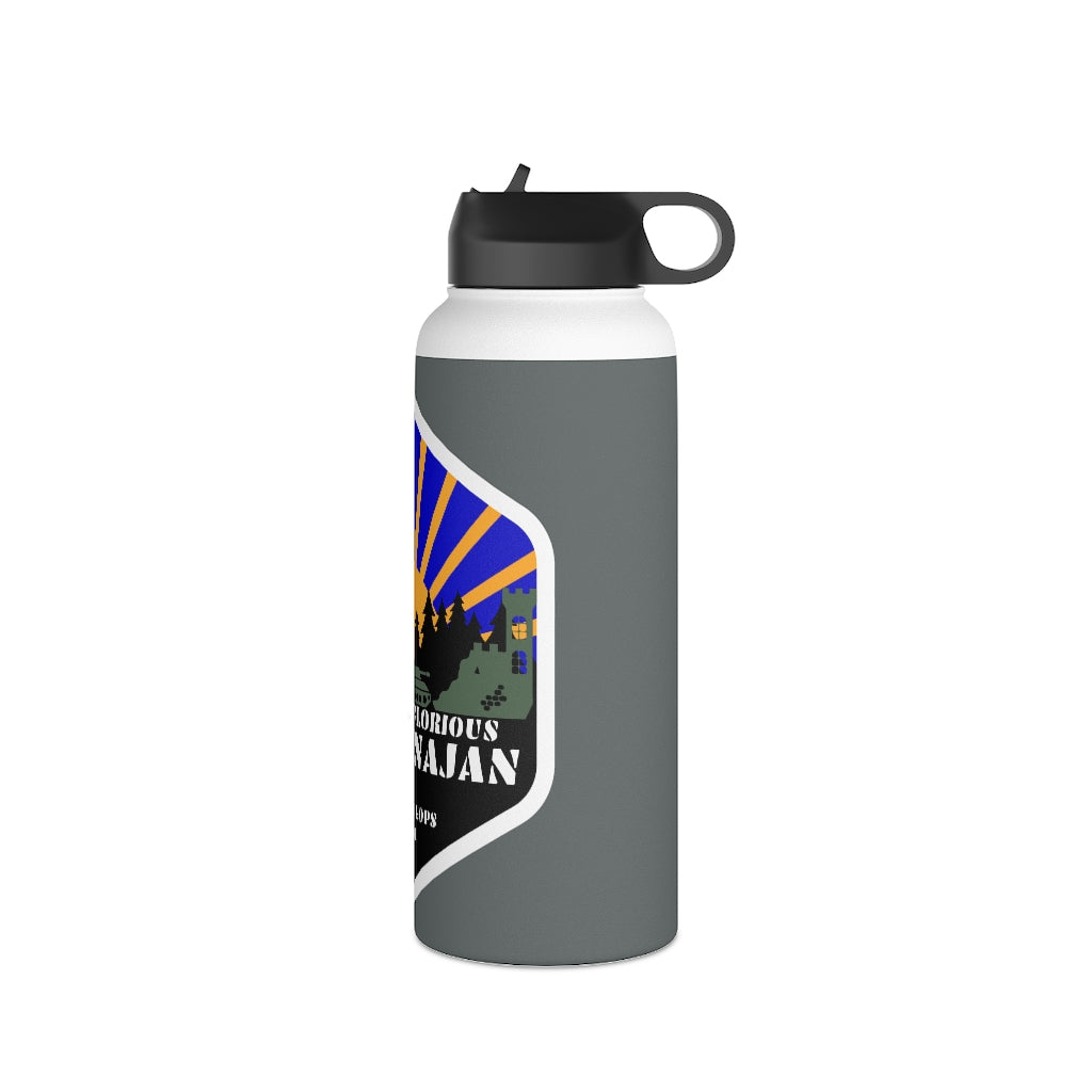 Stainless Steel Water Bottle, (sports lid)- AZERMENAJAN