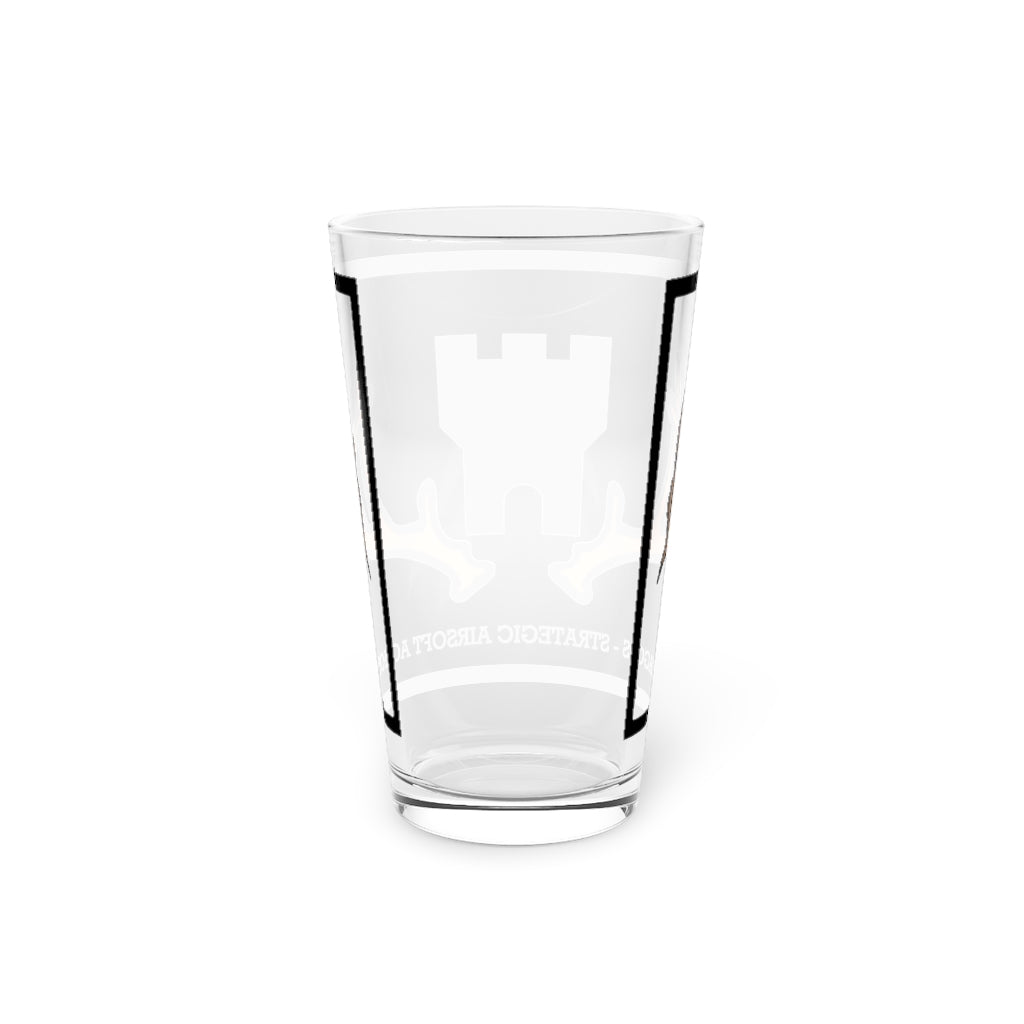 STRATOPS logo Pint Glass, 16oz