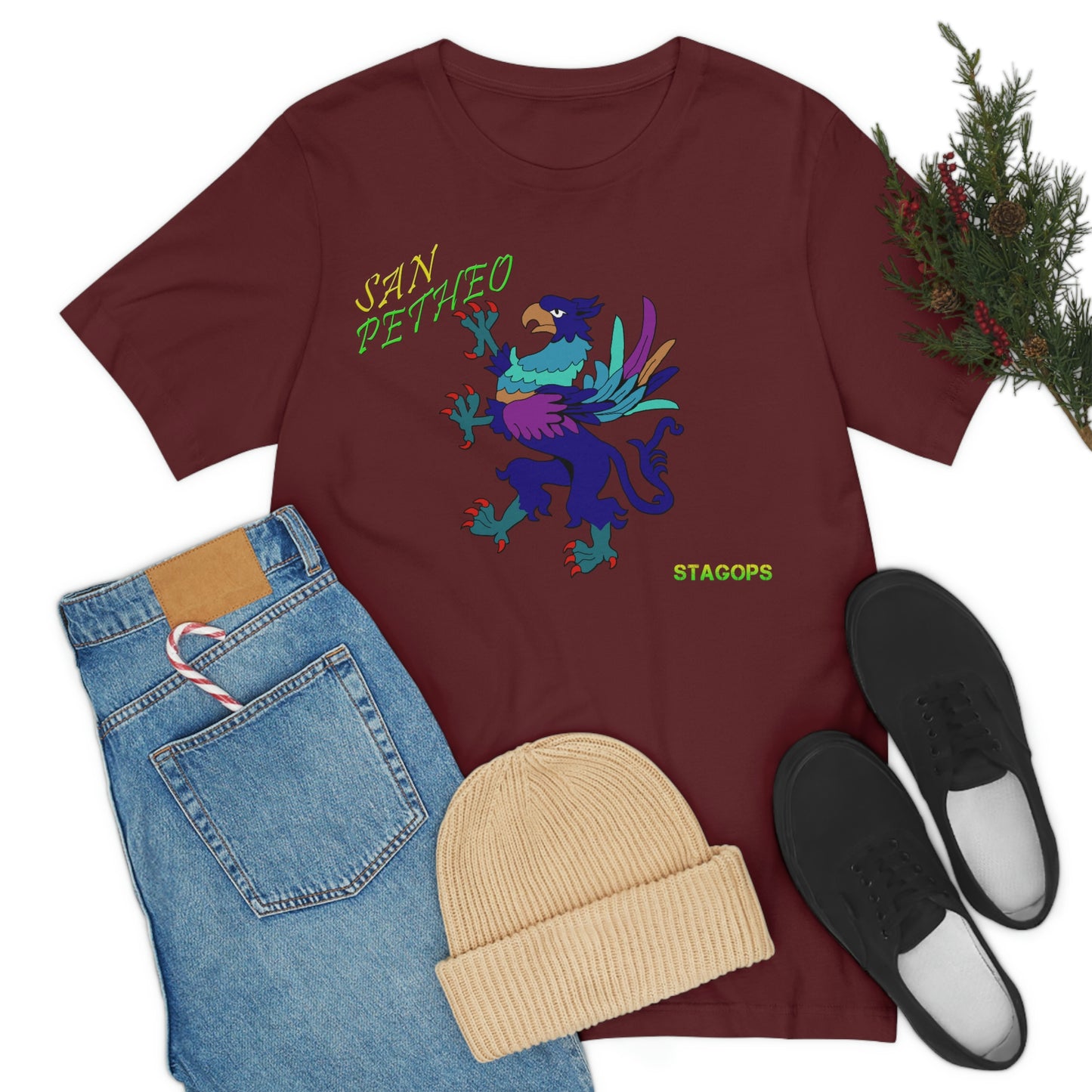 San Petheo "Quetzlgriff" Tee