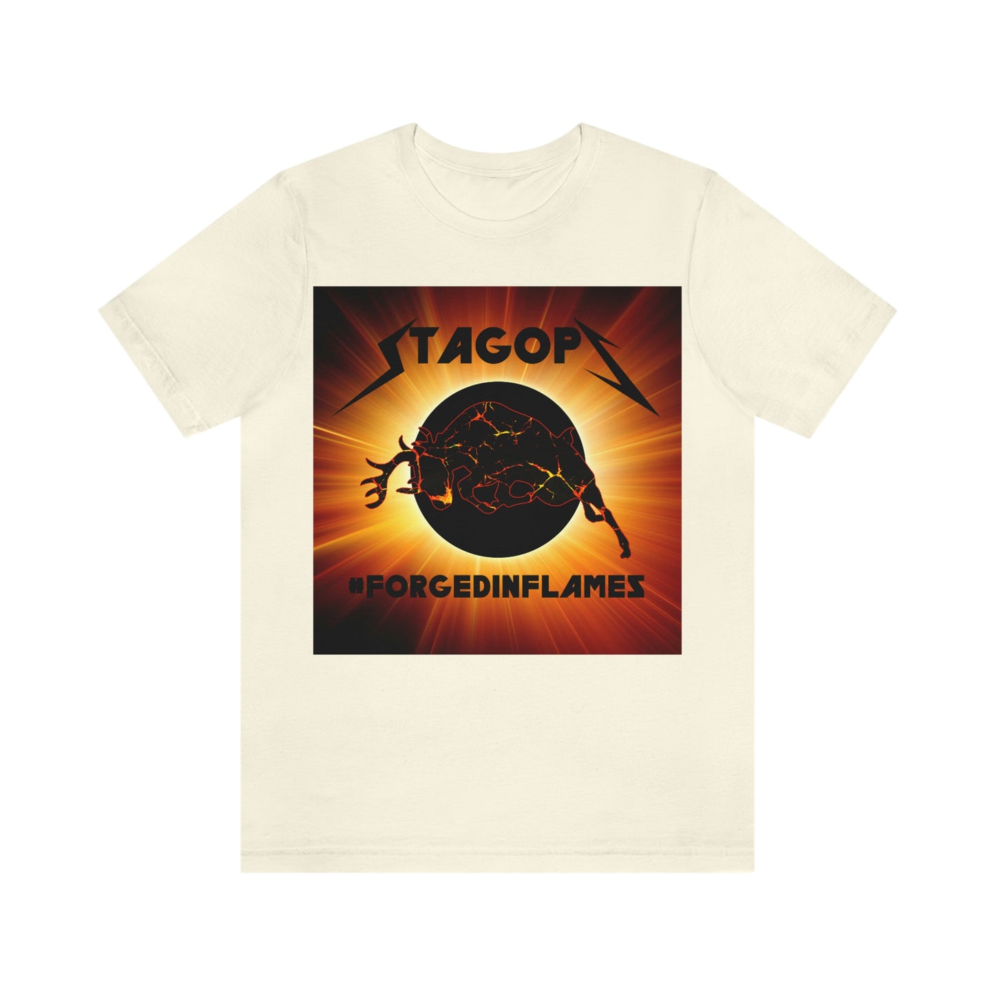 STAGOPS 2021 "Forged in Flames" double sided Tee