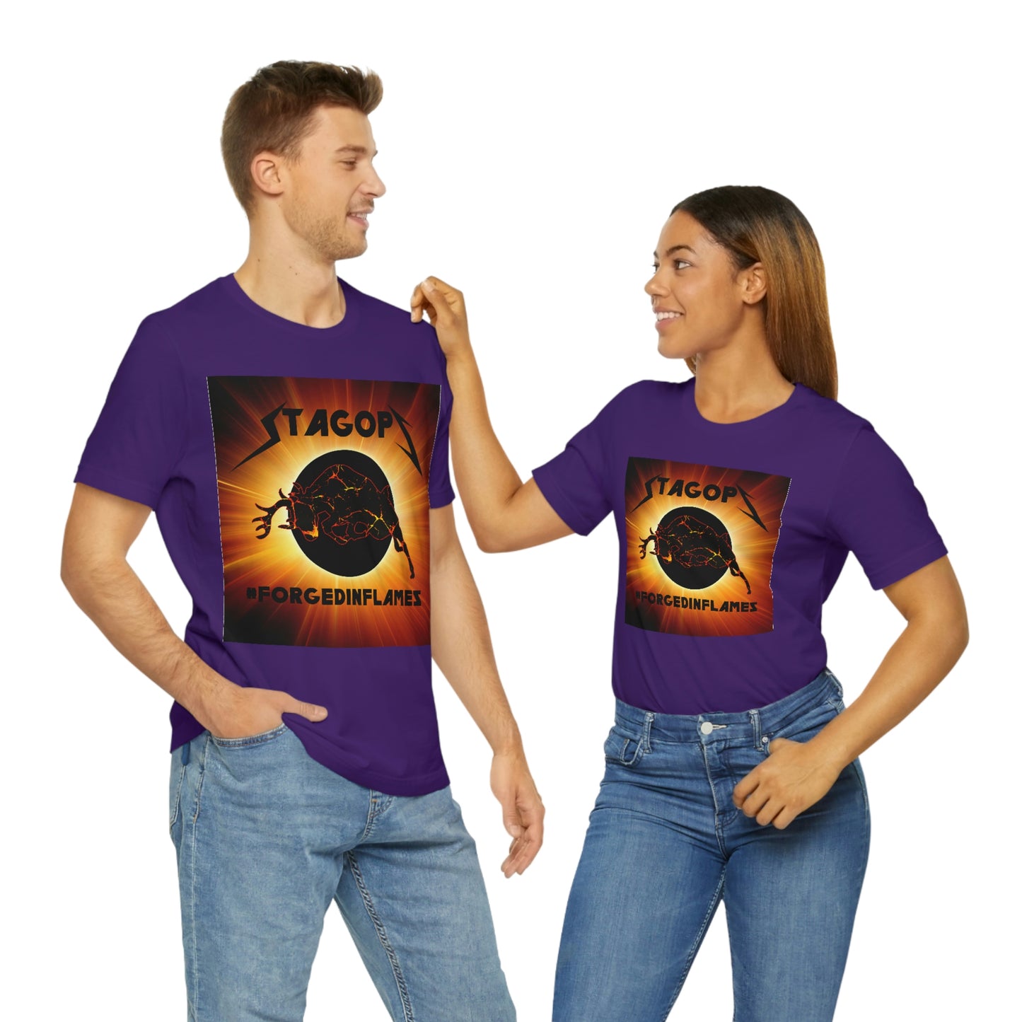 STAGOPS 2021 "Forged in Flames" double sided Tee