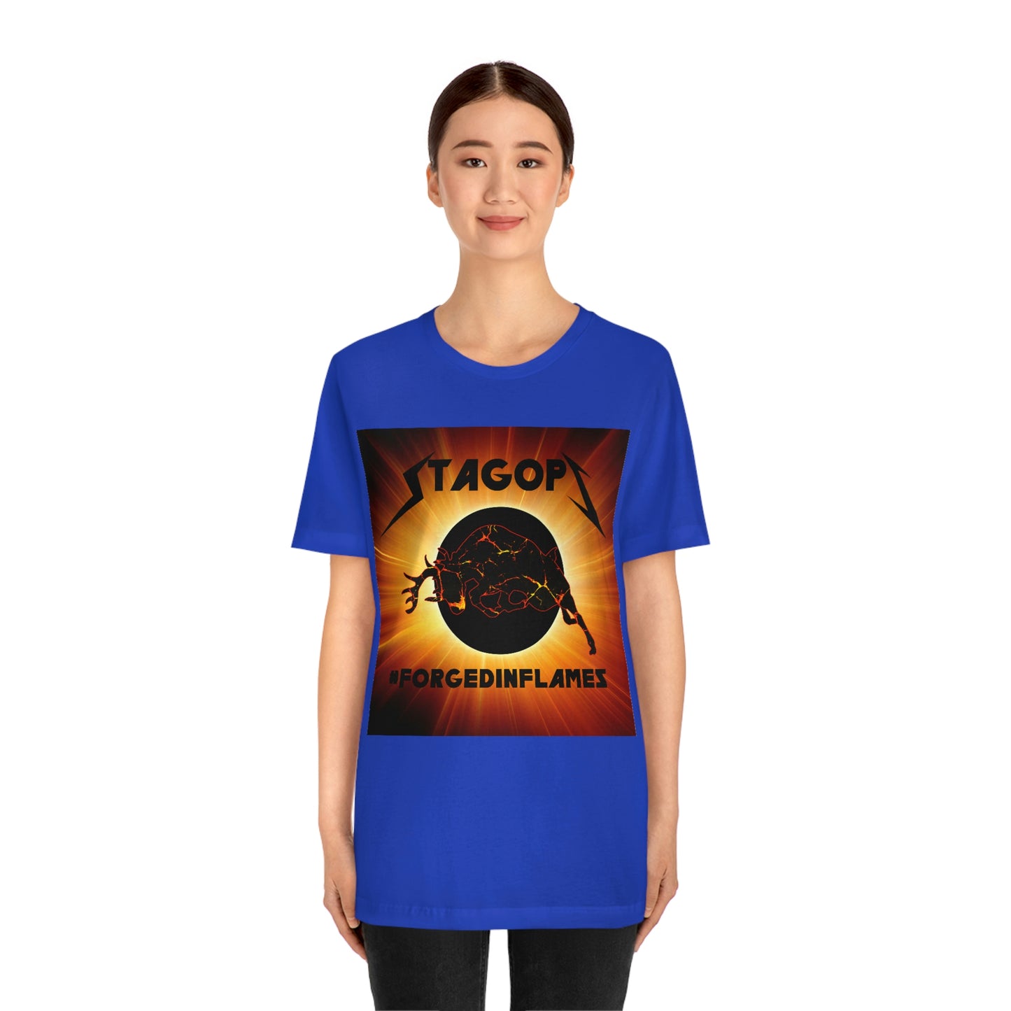 STAGOPS 2021 "Forged in Flames" double sided Tee