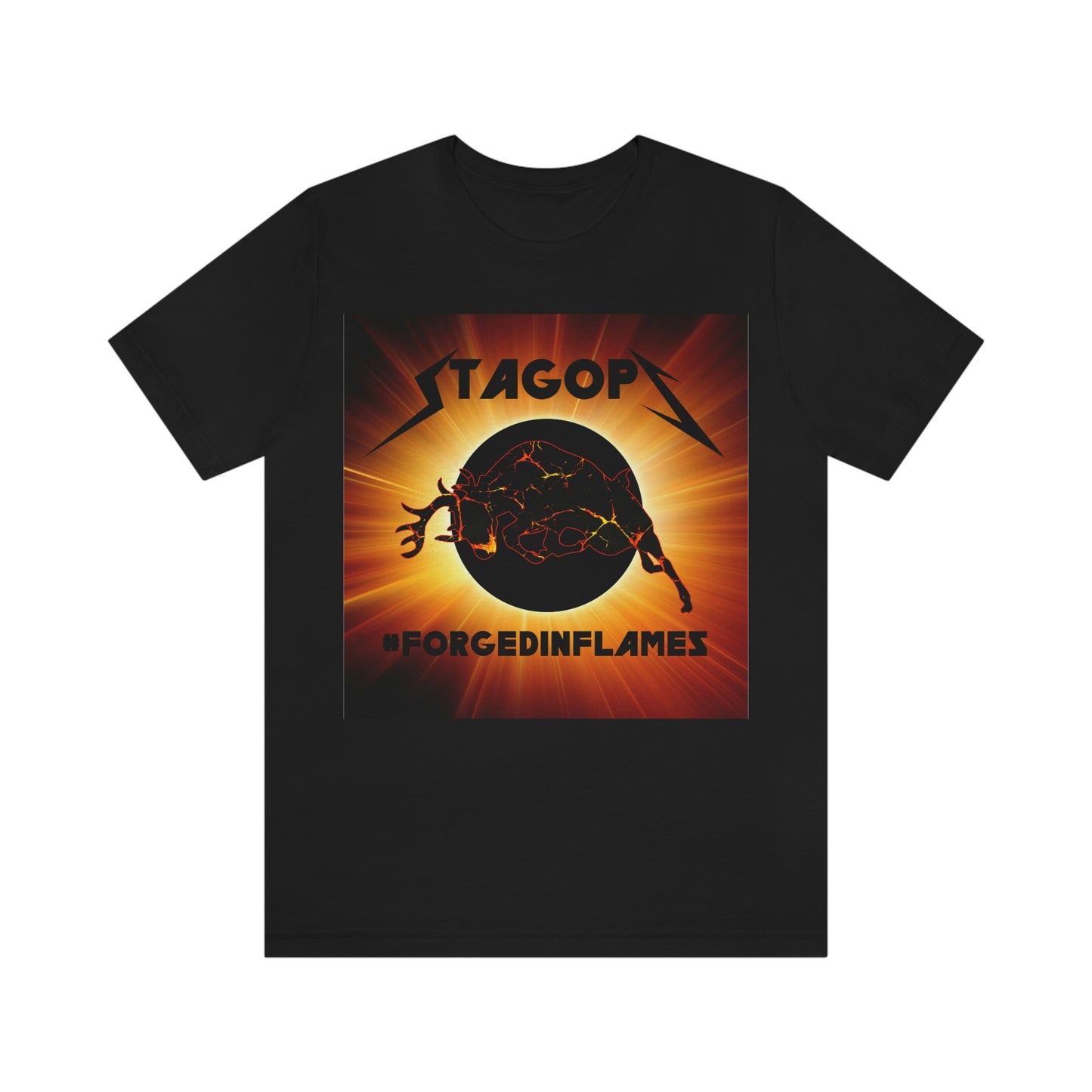 STAGOPS 2021 "Forged in Flames" double sided Tee