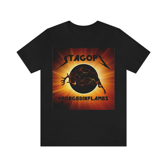 STAGOPS 2021 "Forged in Flames" double sided Tee