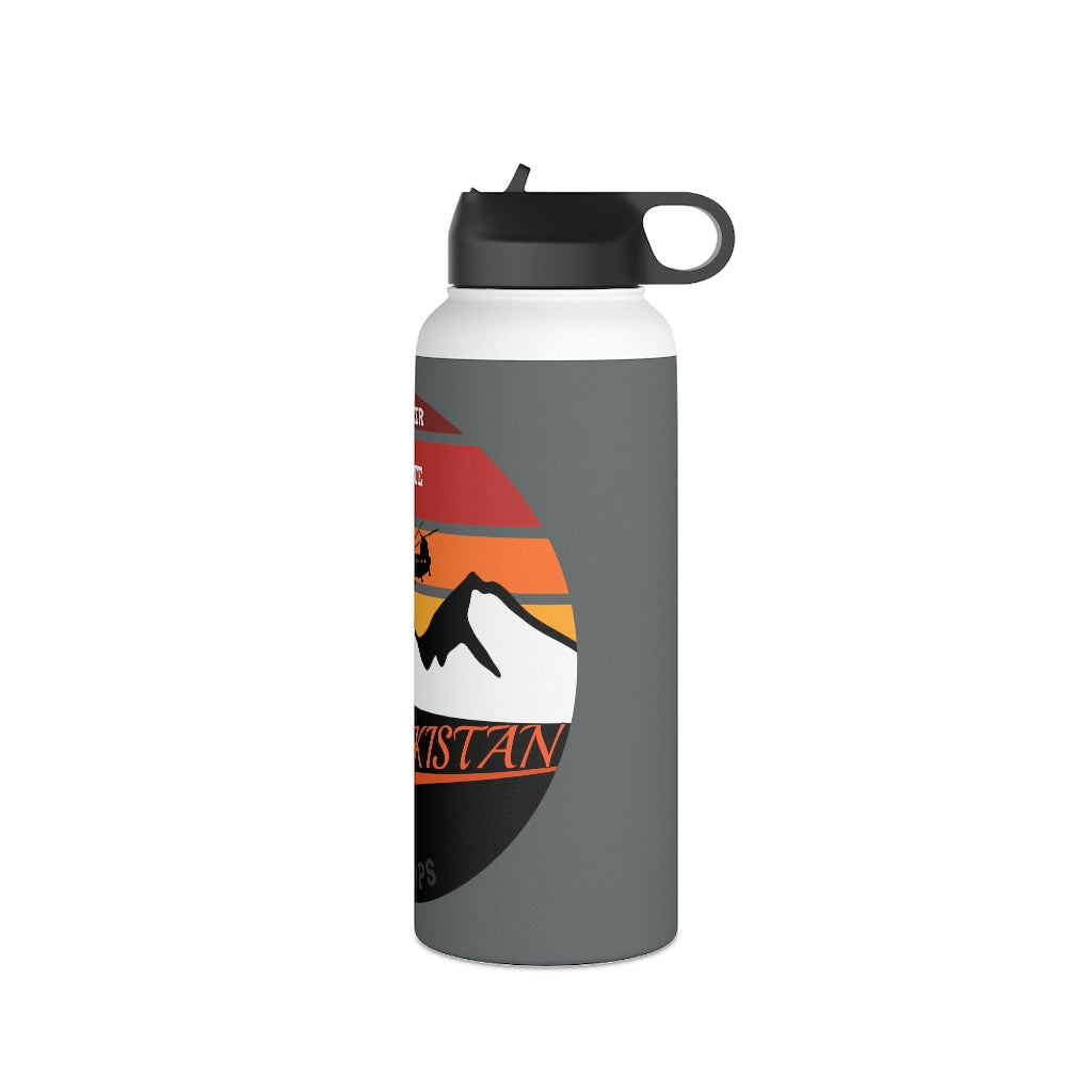 Stainless Steel Water Bottle, (sports lid)- UBEZBEKISTAN