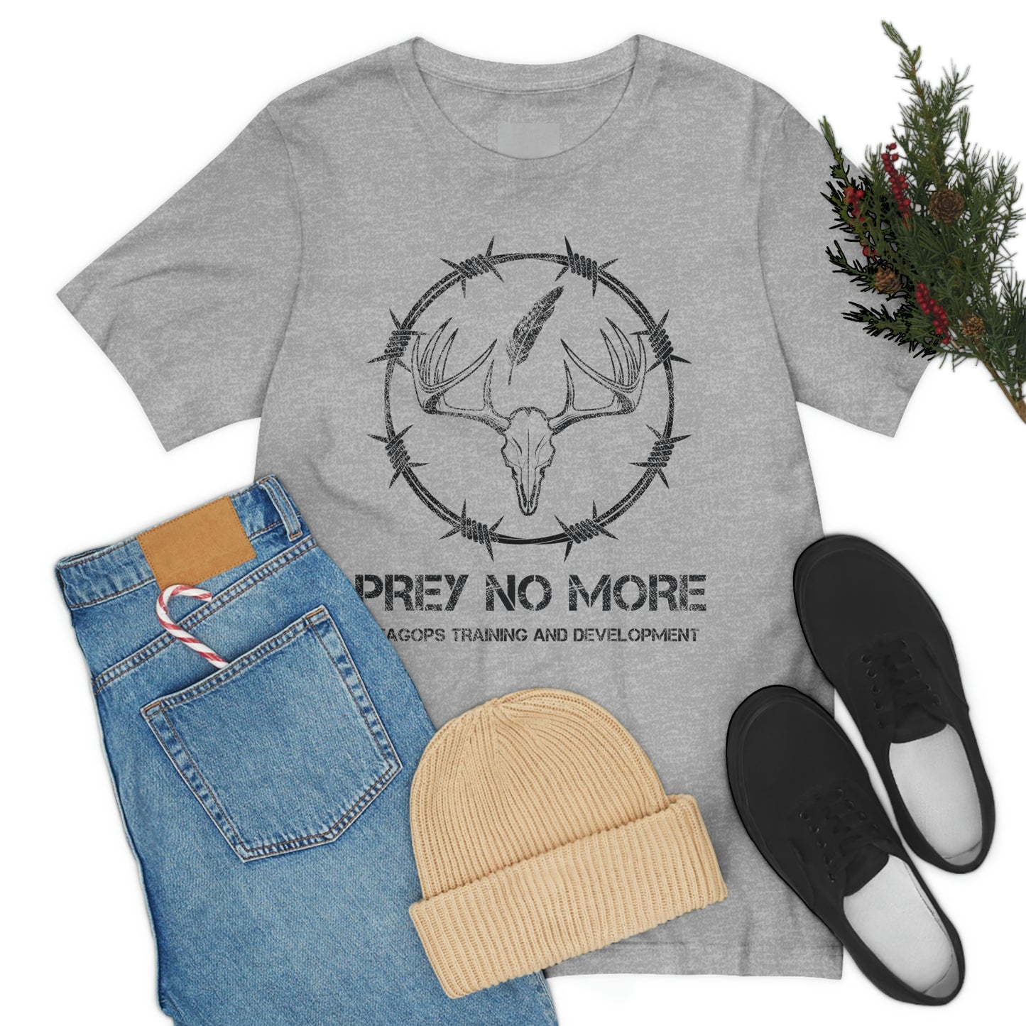 PREY NO MORE- T&D (v1, Distressed) Tee