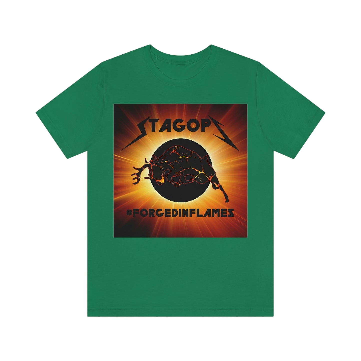 STAGOPS 2021 "Forged in Flames" double sided Tee