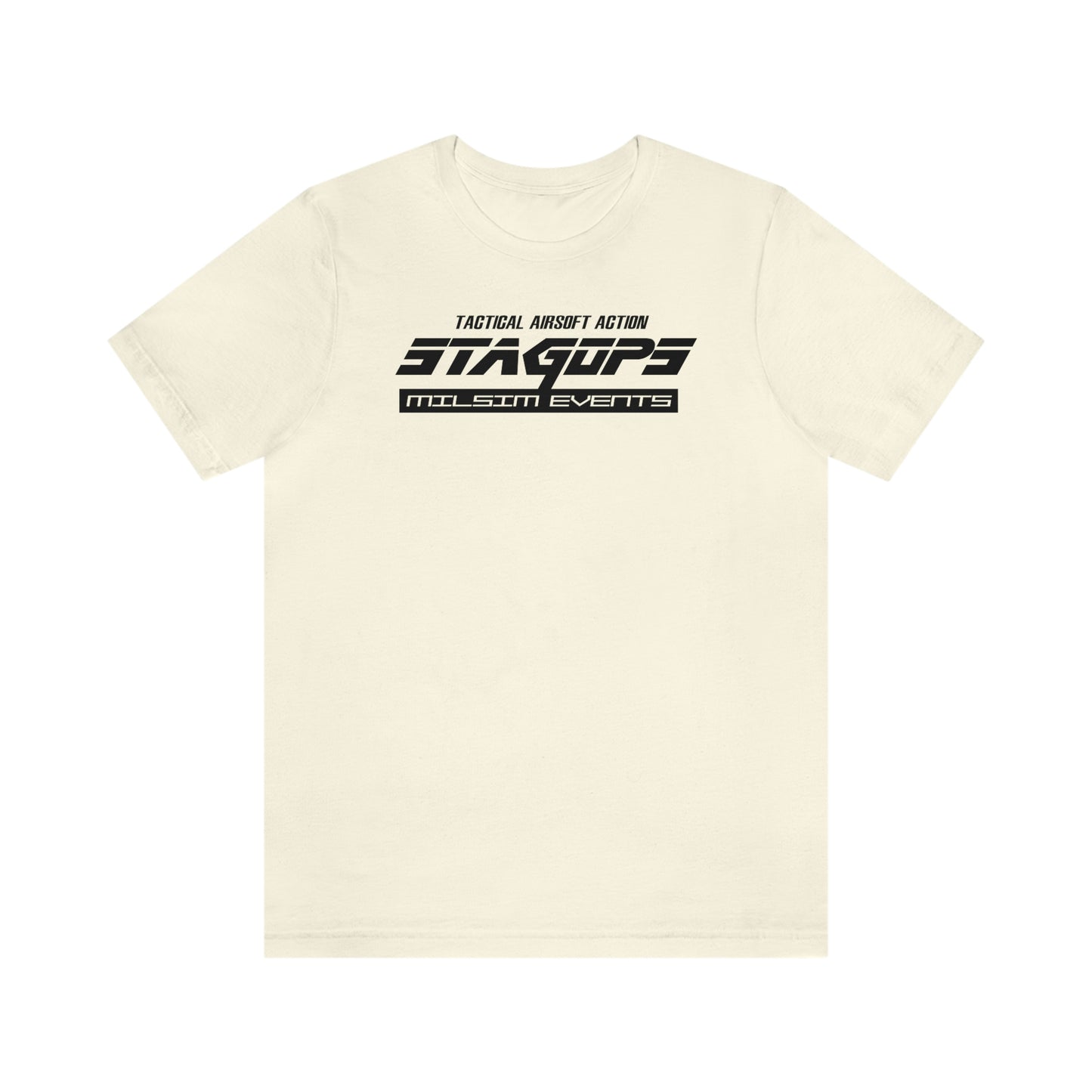 STAGOPS "MGS" vibe Tee- Black edition