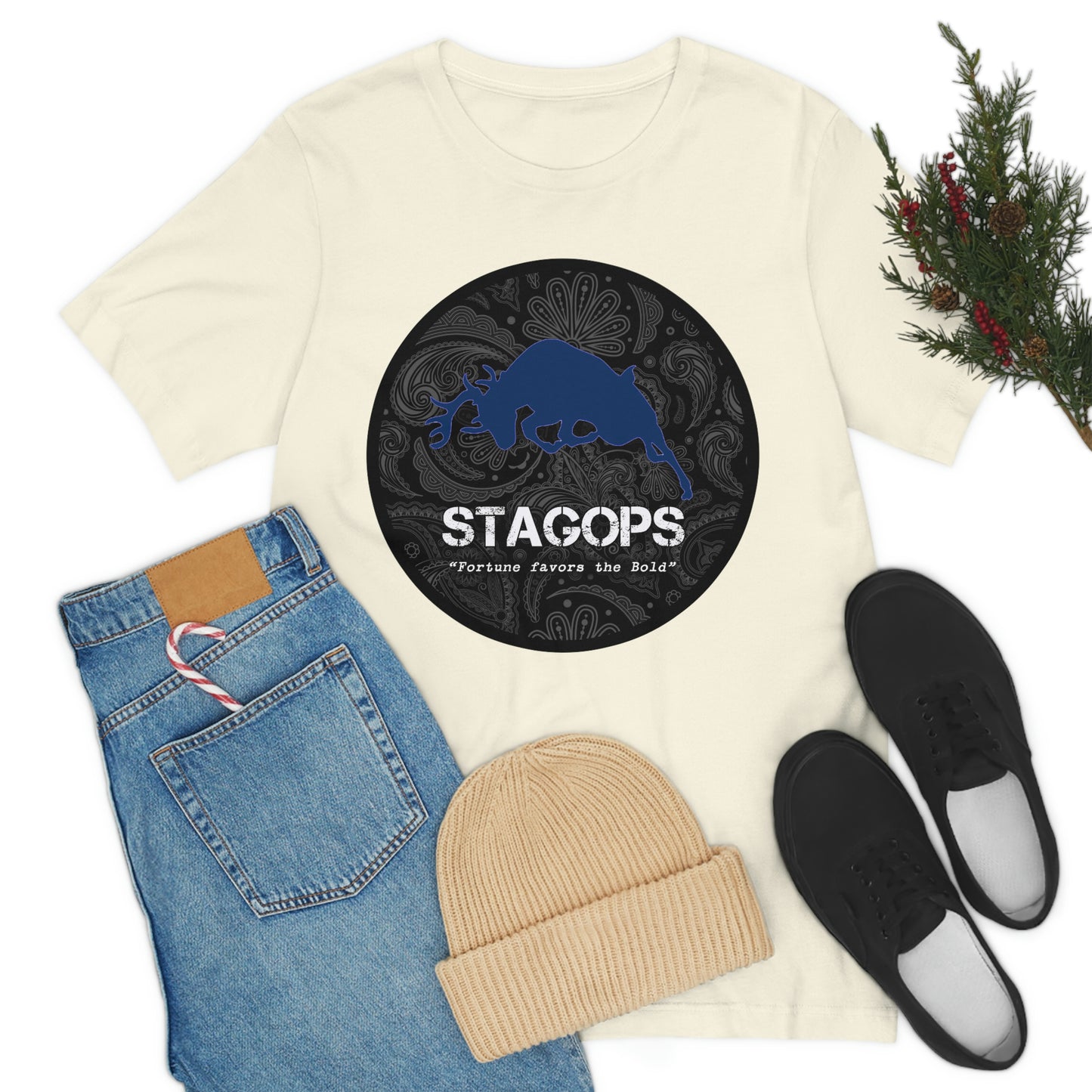 2015 STAGOPS "Fortune Favors the Bold" Tee