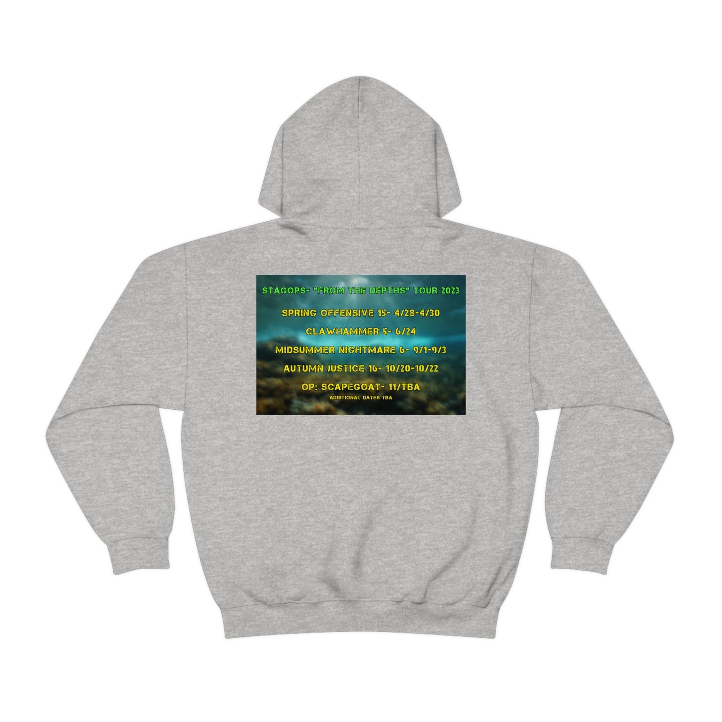 2023 FROM THE DEPTHS Tour hoodie