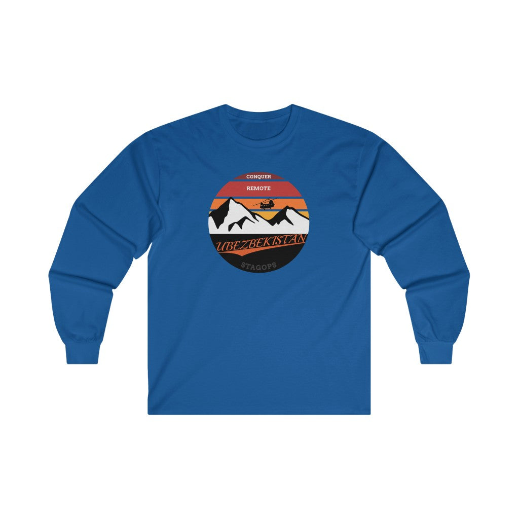 STAGOVERSE: Ubezbekistan Ultra Cotton Long Sleeve Tee