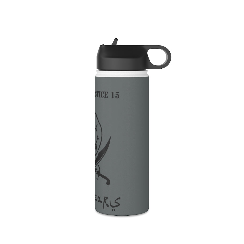 Autumn Justice 15 Stainless Steel Water Bottle, (sports lid)