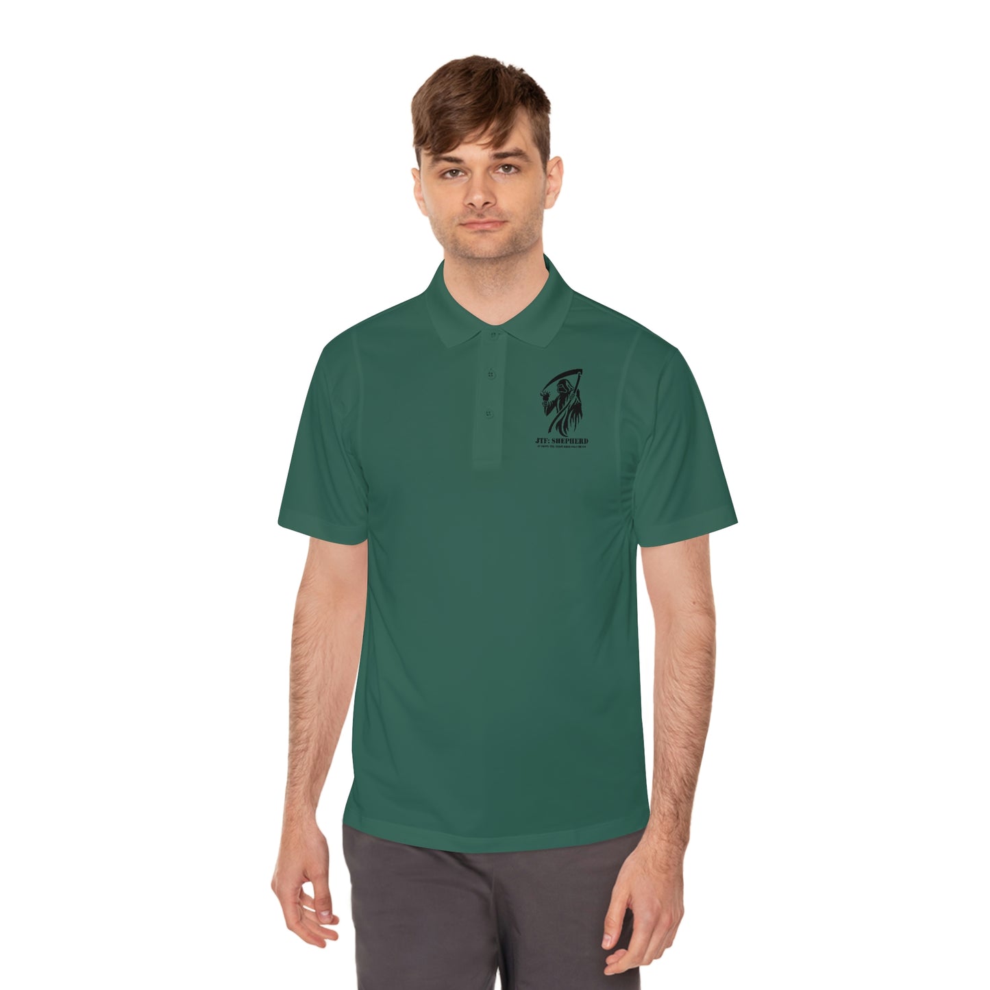 JTF: SHEPHERD logo Sport Polo Shirt