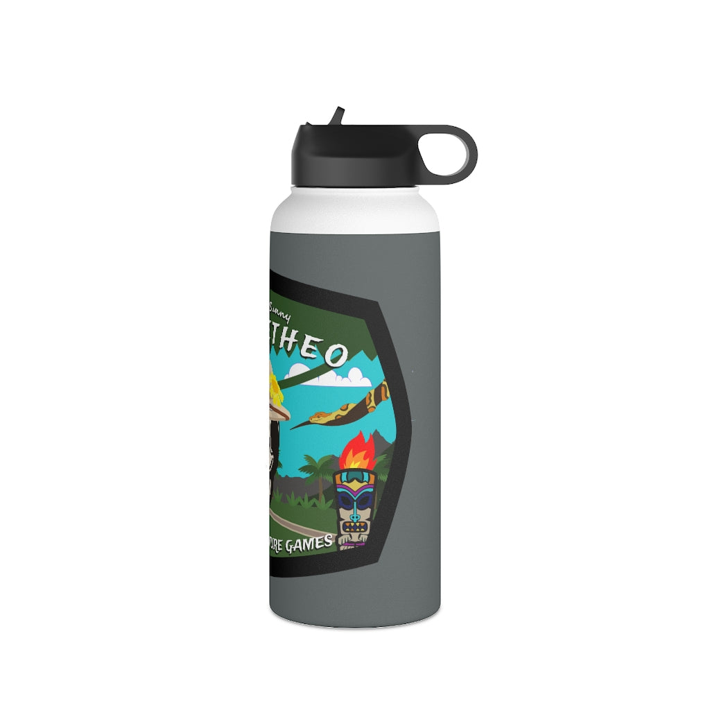 Stainless Steel Water Bottle, (sports lid)- SAN PETHEO