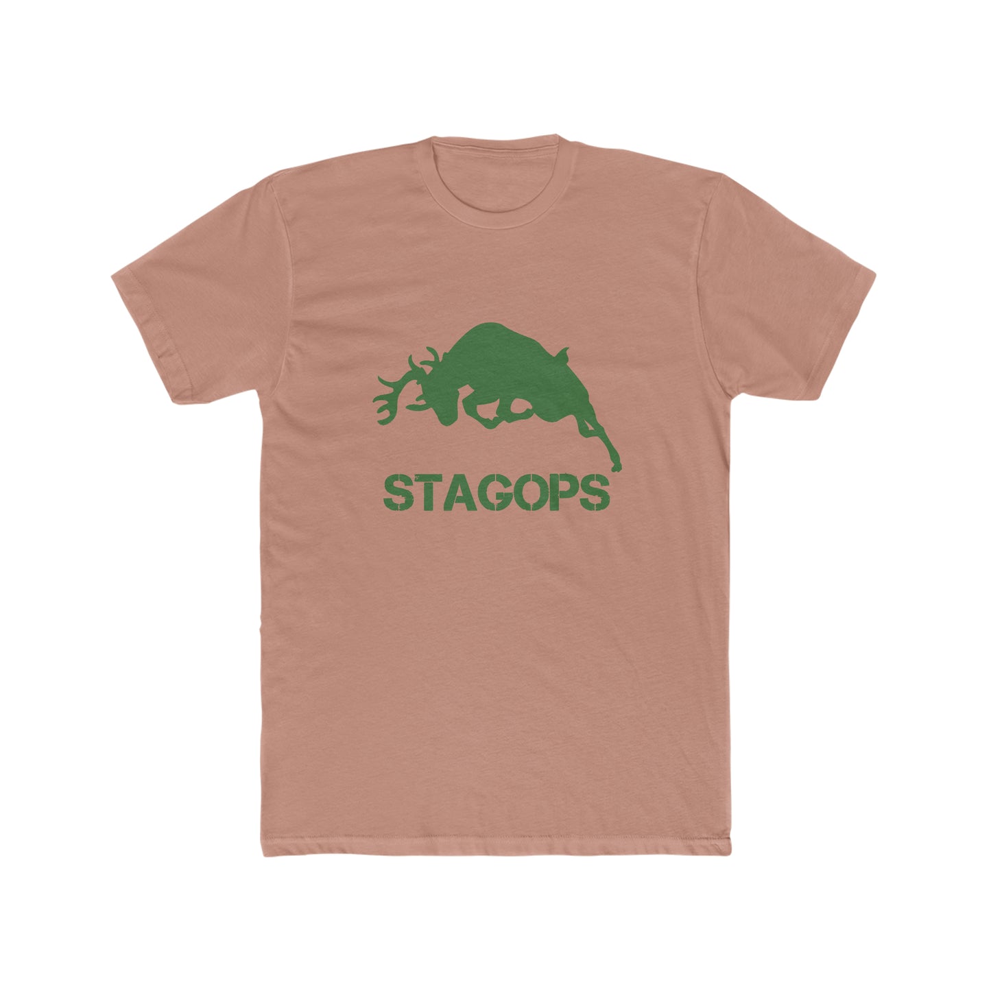 Classic logo (Green) Cotton Crew Tee