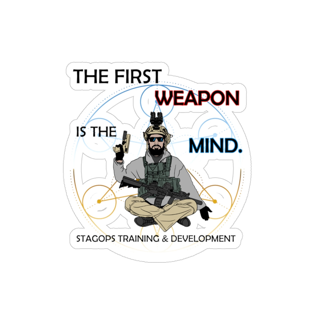 GURU training window sticker- Transparent Outdoor Sticker