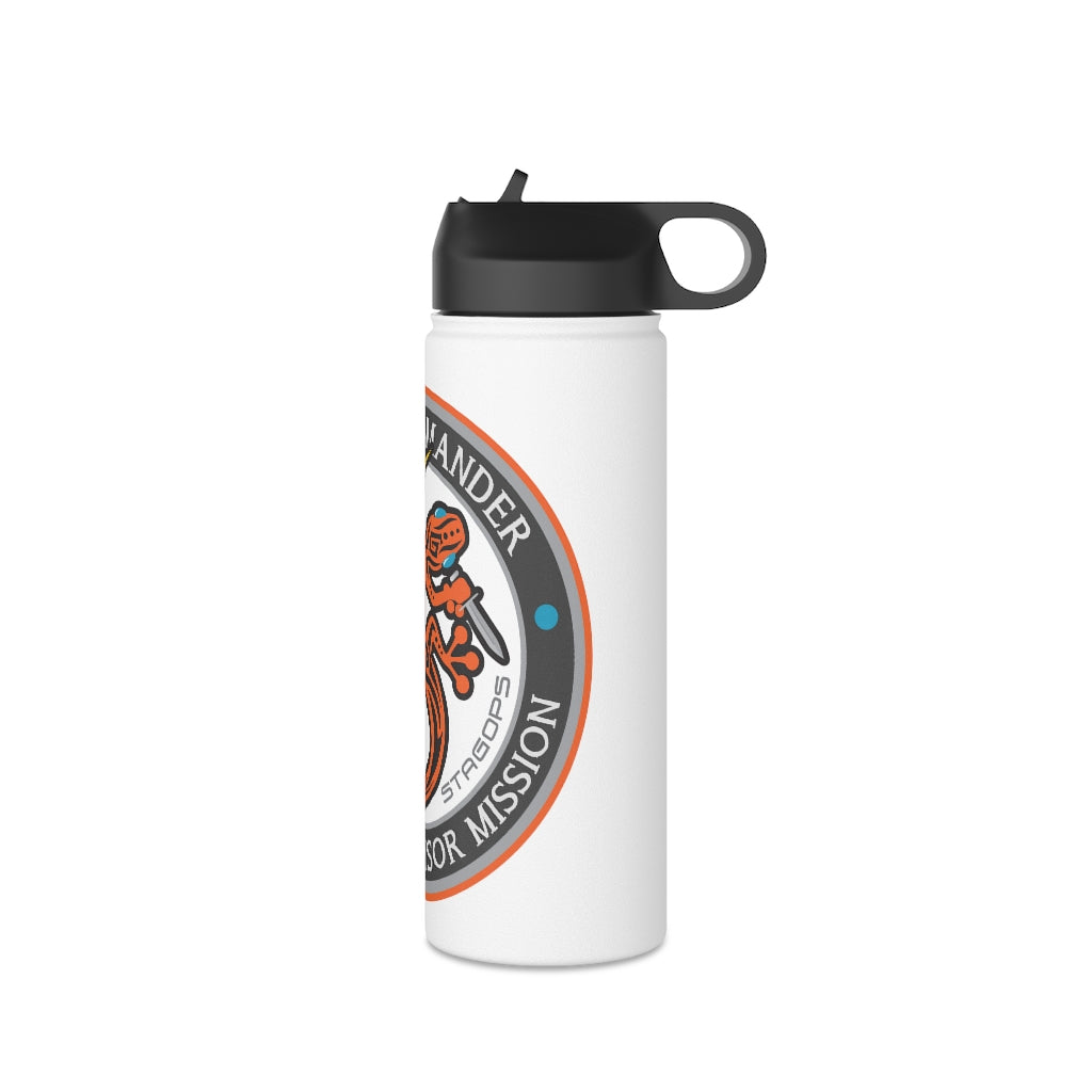 Stainless Steel Water Bottle, (sports lid)- AFO SALAMANDER