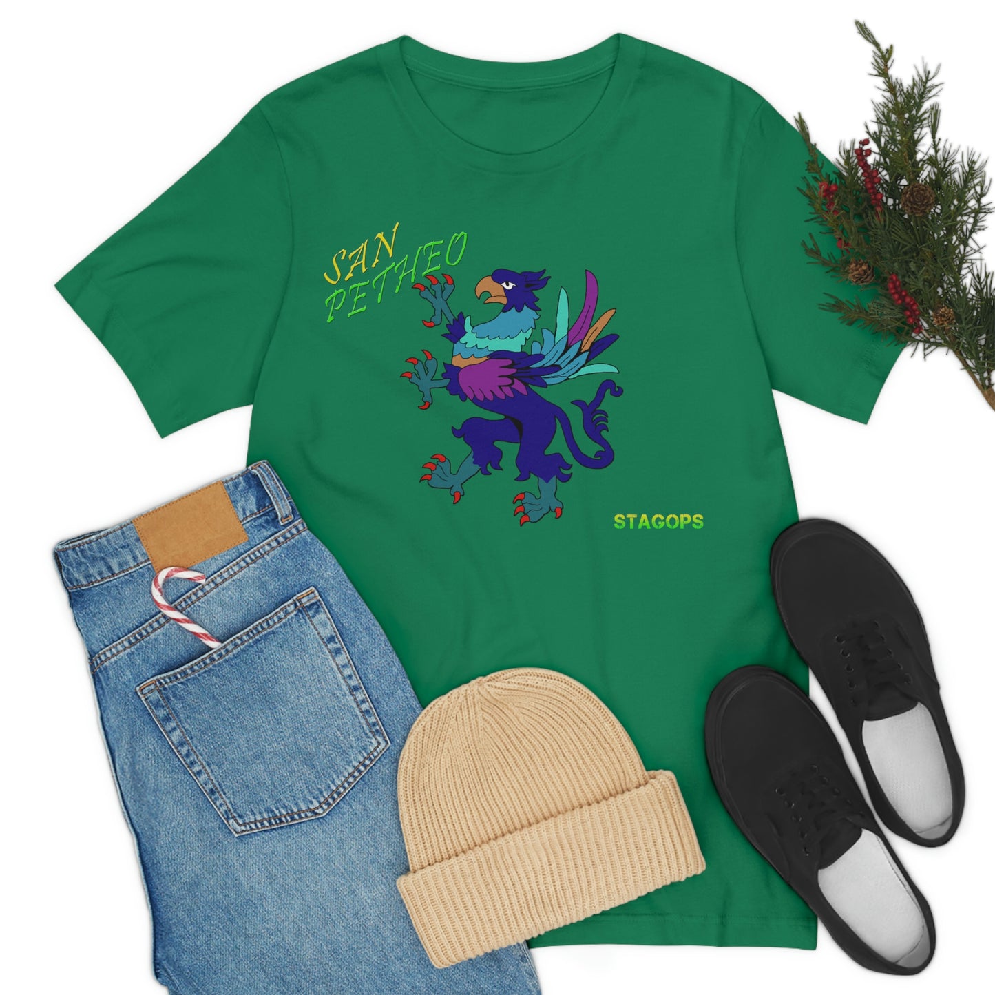 San Petheo "Quetzlgriff" Tee