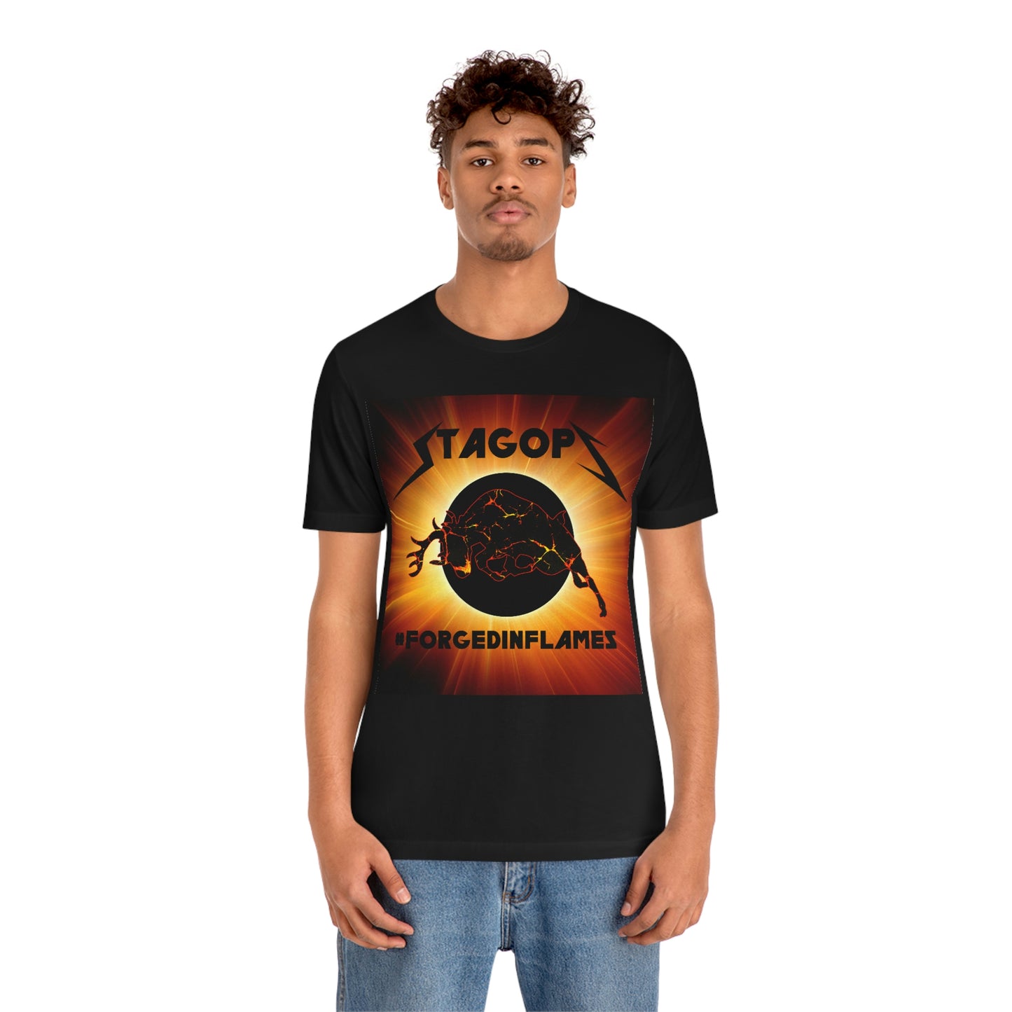 STAGOPS 2021 "Forged in Flames" double sided Tee