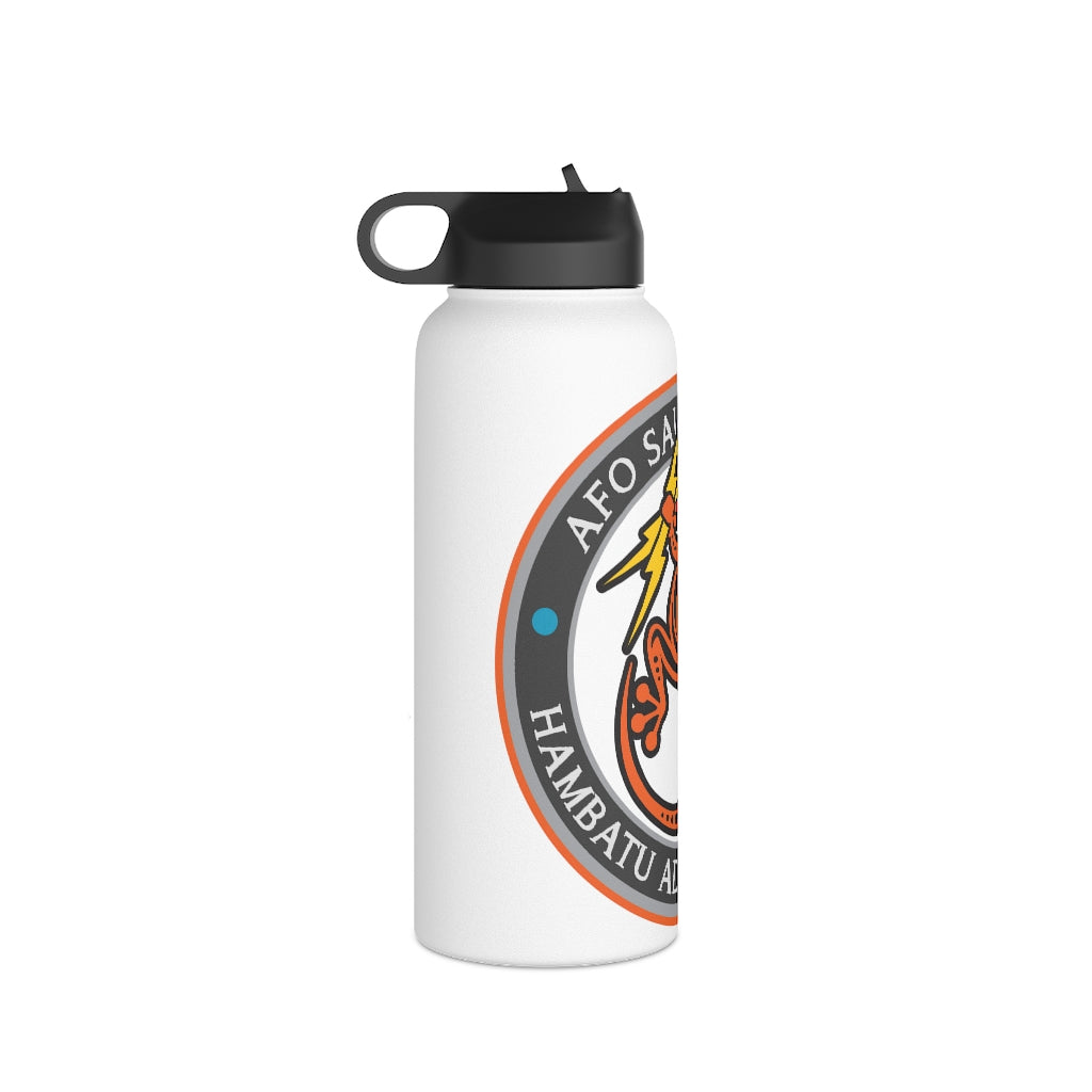 Stainless Steel Water Bottle, (sports lid)- AFO SALAMANDER